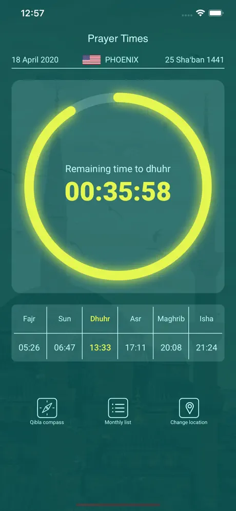 Prayer Times - Athan Times