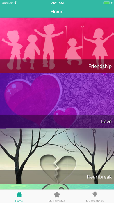 Status Quotes Maker & Creator Screenshot