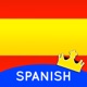 Learn Spanish Words Beginners app icon - Education app for iPhone