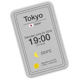 World Cities Clocks app icon