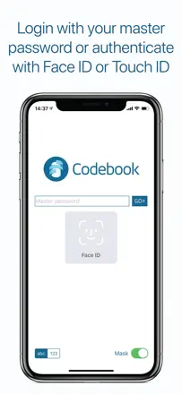 Codebook Password Manager: Screenshot 1 von 9