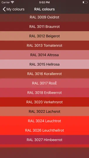 Capture d'écran de ColorPicker Plus sur iPhone 6