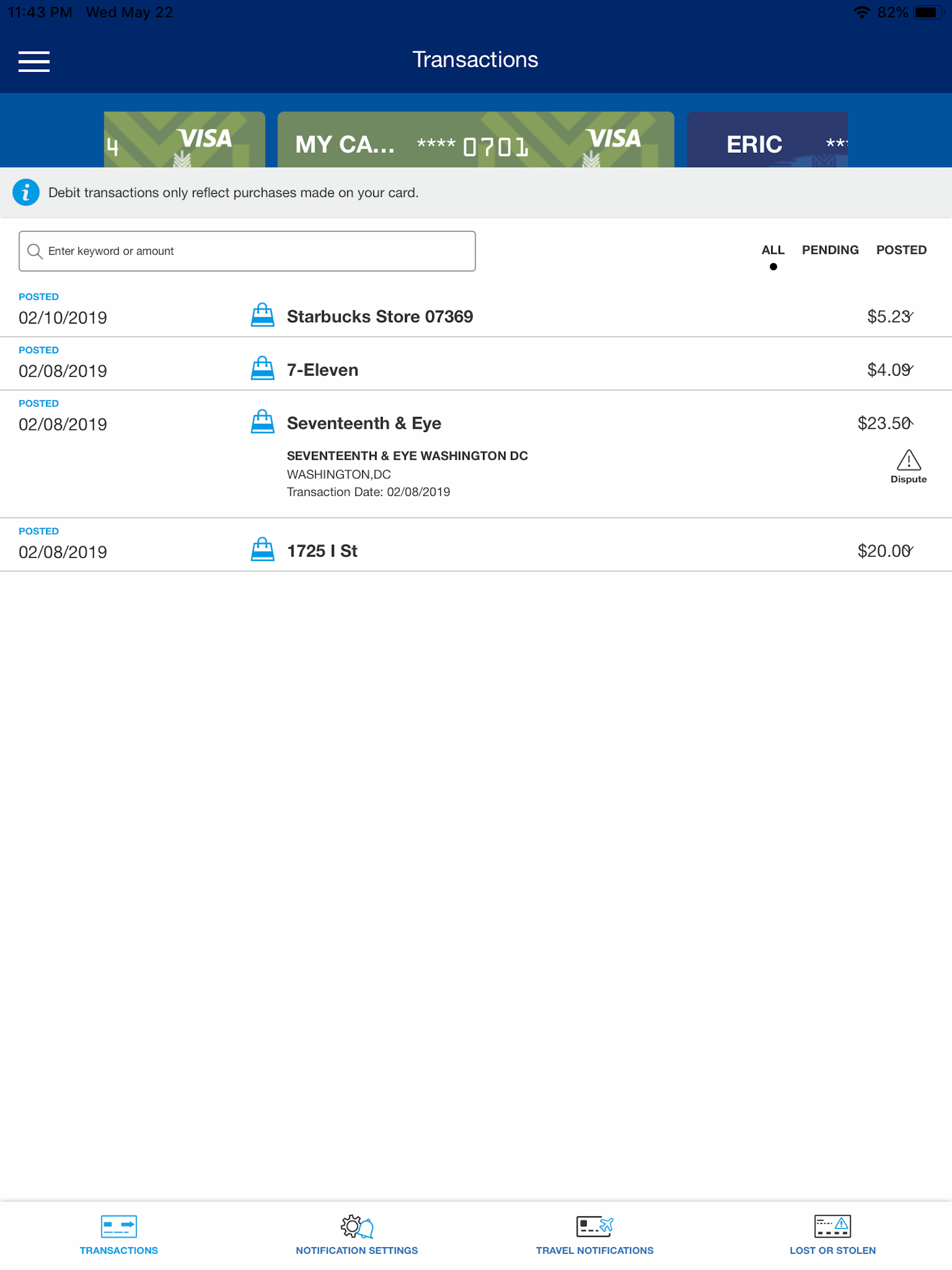 BFSFCU Cards screenshot 8