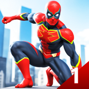 City Rope hero:Fly Fighter Man