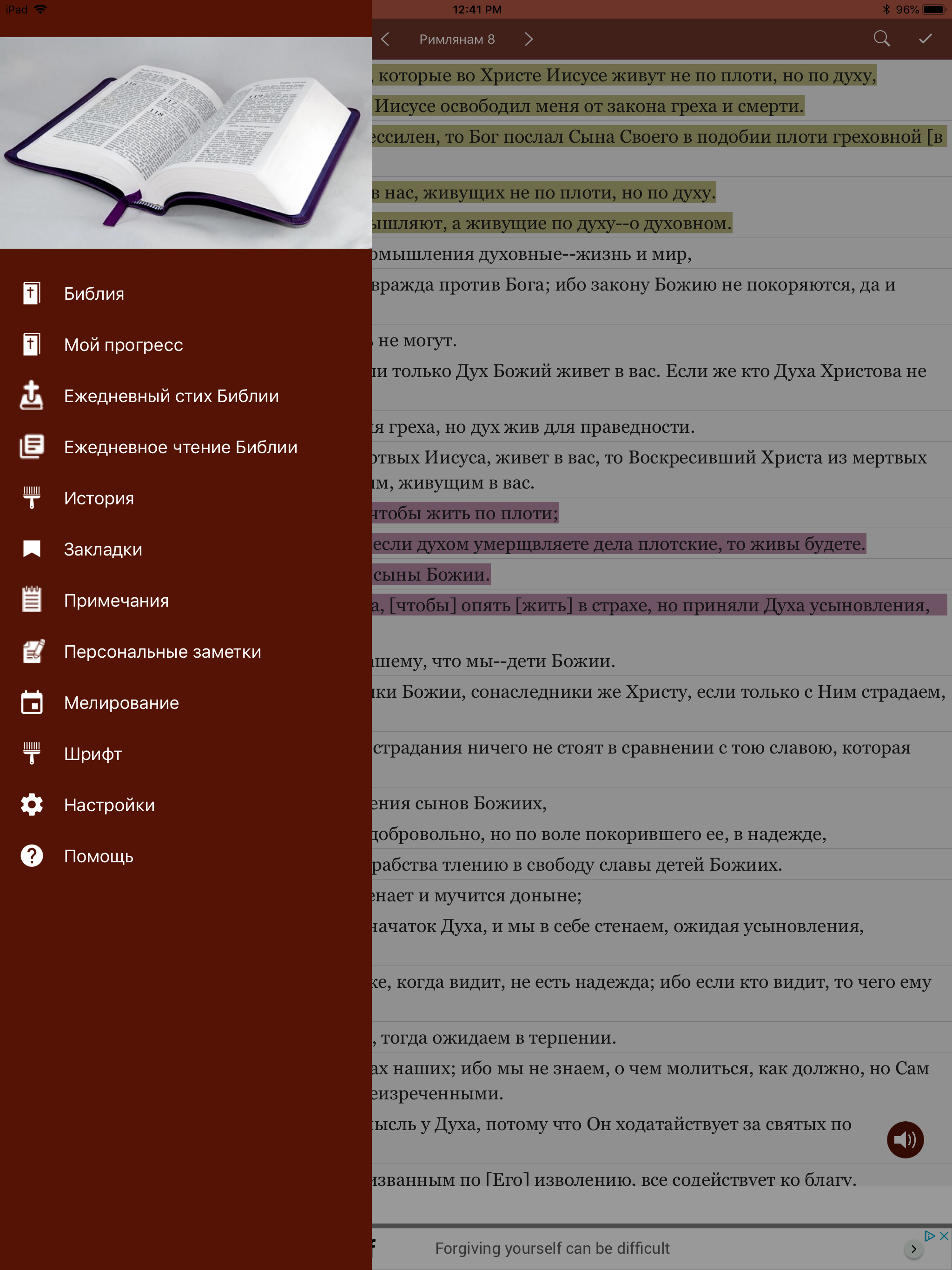 Russian Bible - Библия screenshot 20