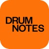 Drum Notes - beat music sheet icon