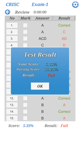 CRISC Certification Exam Prep screenshot