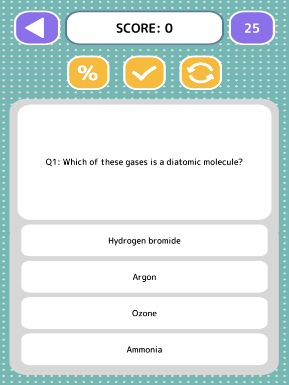 Screenshot #6 pour Chemistry Quiz - Game