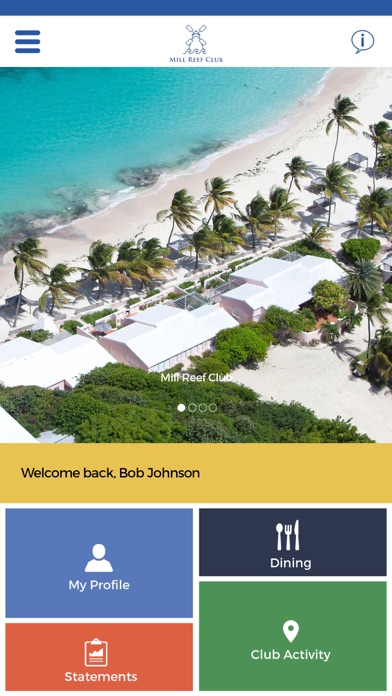 Mill Reef Club app screenshot