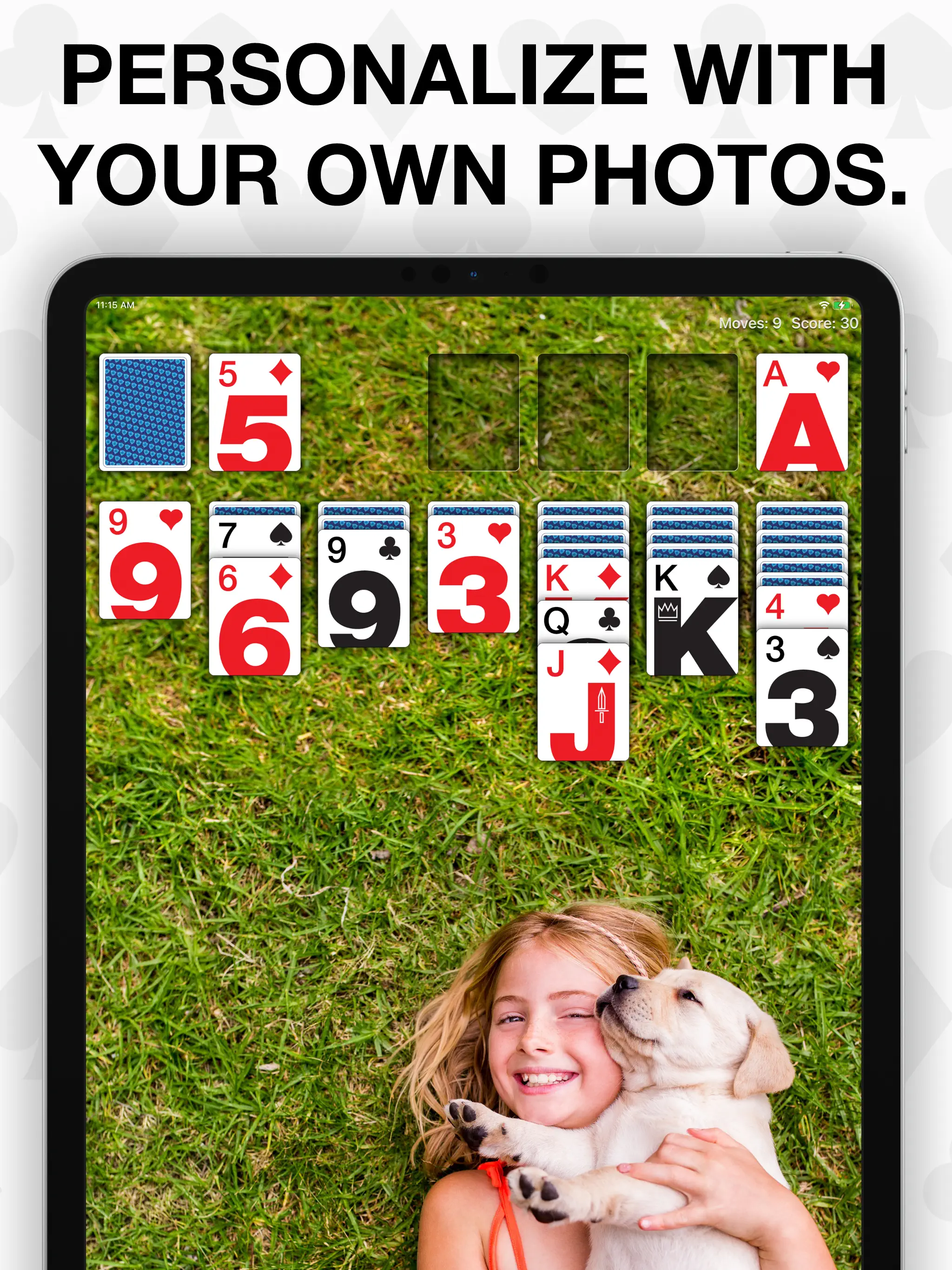#10. Real Solitaire Pro for iPad (iOS) By: EdgeRift, Inc.