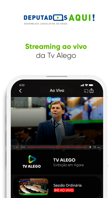 Deputados Aqui Screenshot