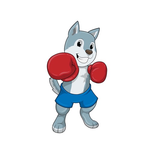 Puppy Boxing Stickers