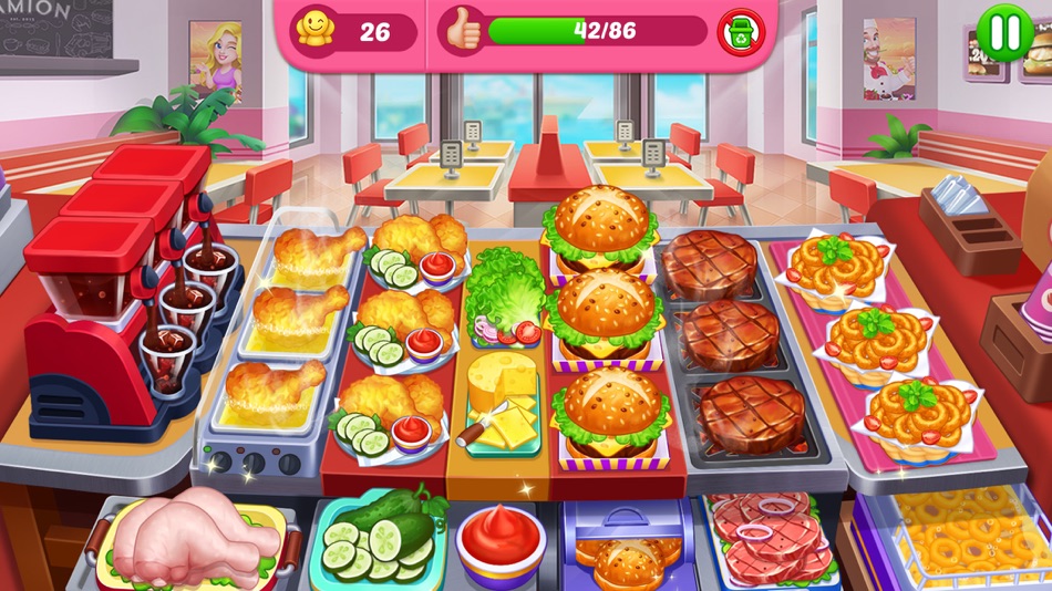 #2. Cooking Diner-Chef Game (iOS) 来自: CUBE(HONG KONG) TECHNOLOGY CO., LIMITED