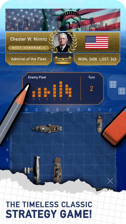 Fleet Battle: Sea Battle game screenshot-0