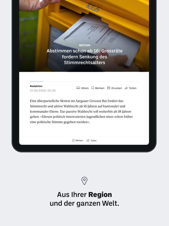App screenshot