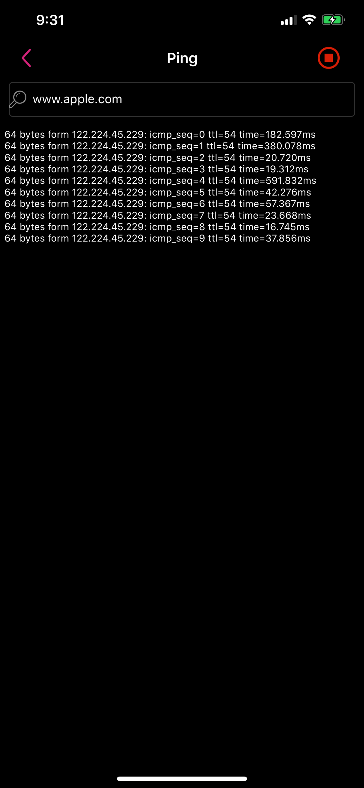 UNetState Pro-Ping,Trace,DNS screenshot 2