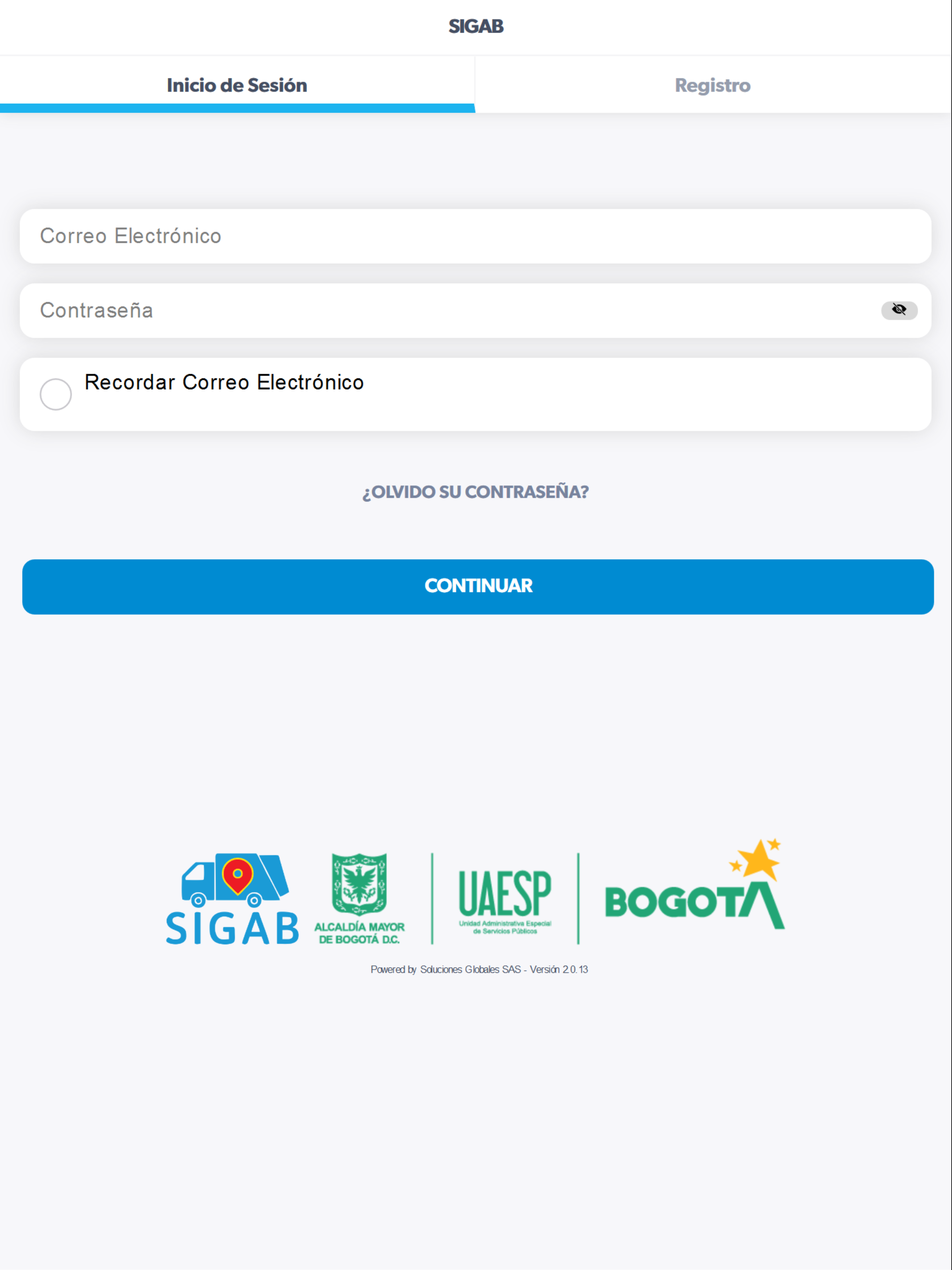 SIGAB Ciudadano