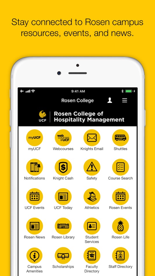 #8. UCF Mobile (iOS) 由: University of Central Florida