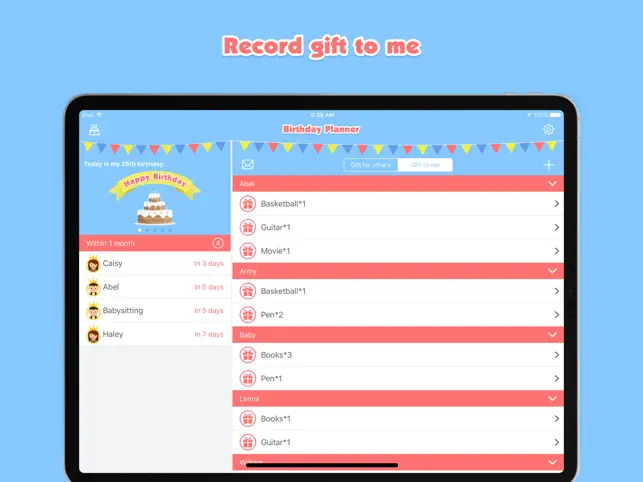 Birthday Planner Pro4+_3