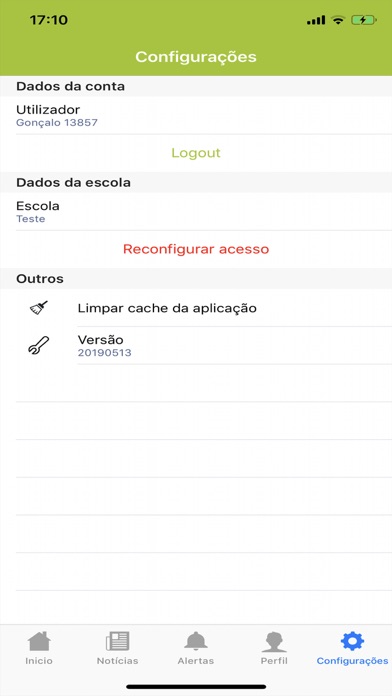 App screenshot