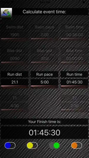 Triathlon-Calc screenshot 3