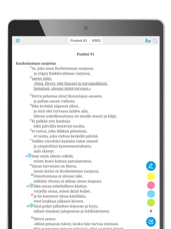 Screenshot #5 pour Piplia - Raamattu.fi