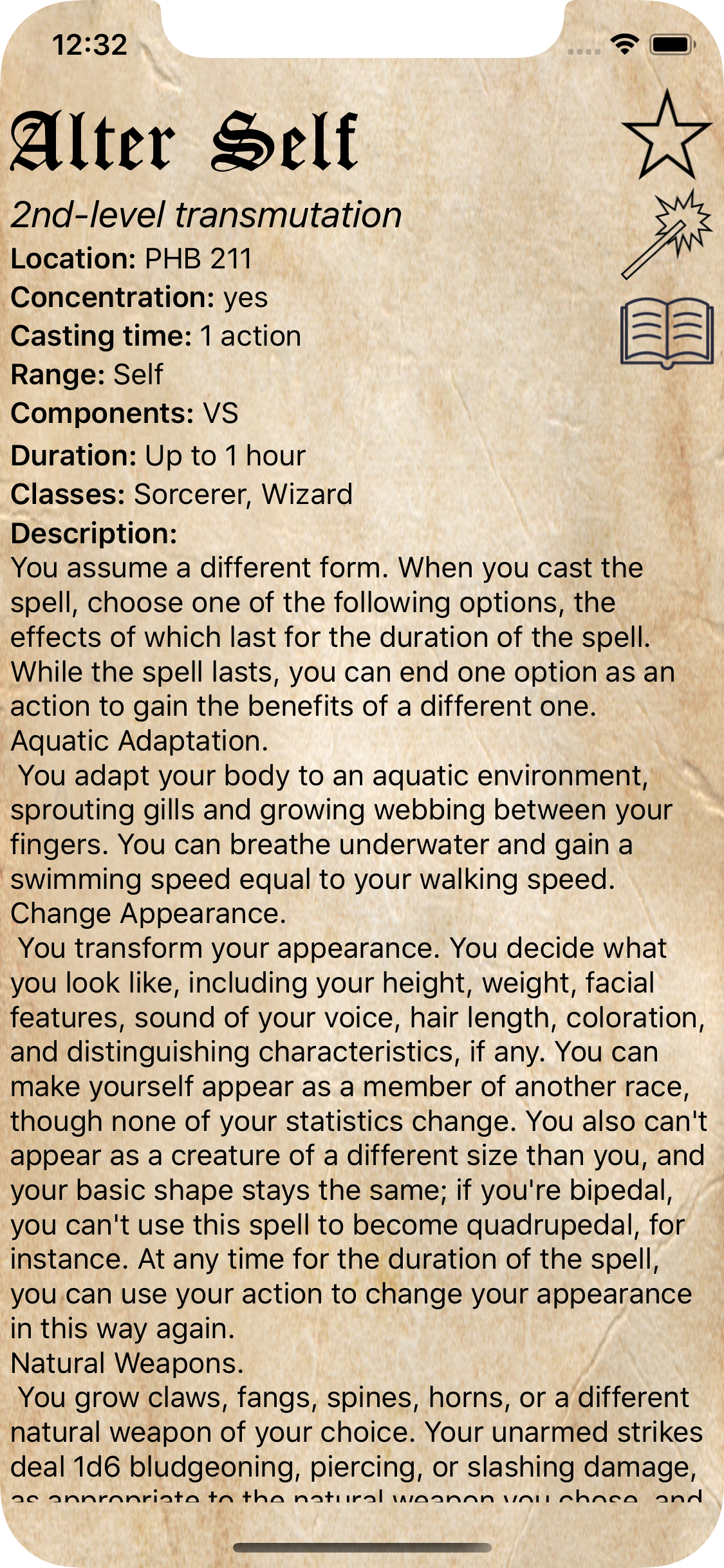 D&D Spellbook 5e