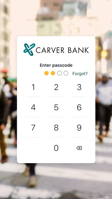 Carver Bank Mobile Screenshot