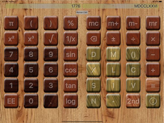 Screenshot #6 pour Roman Calculator