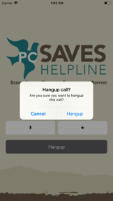 PC SAVES Helpline screenshot