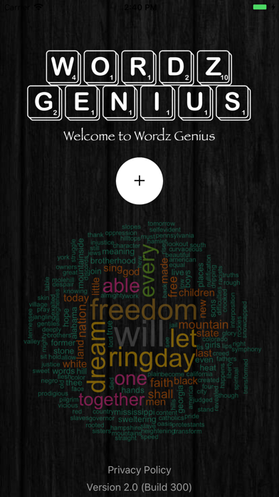Wordz Genius Screenshot 2 of 3