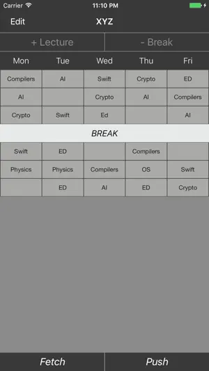 1TimeTable: Widgets & updates screenshot 3