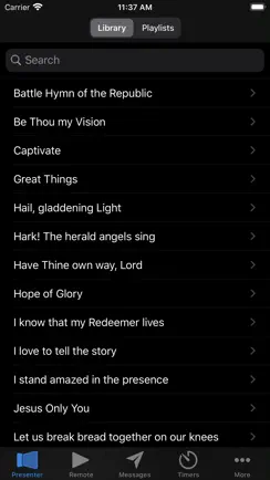 ProPresenter Remote Classic iPhone image 1