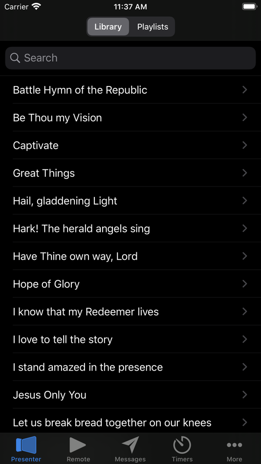 #1. ProPresenter Remote Classic (iOS) 由: Renewed Vision LLC