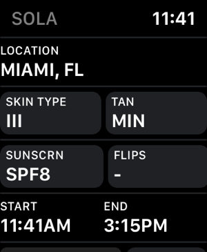 ‎Sola: Sun UV & Vitamin D Timer Screenshot