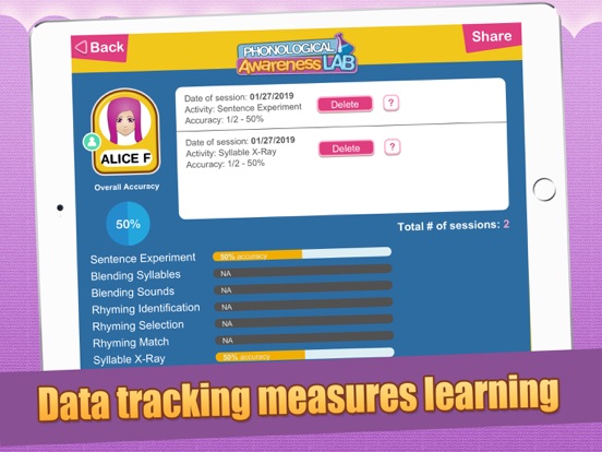 Phonological Awareness Lab iPad screenshot