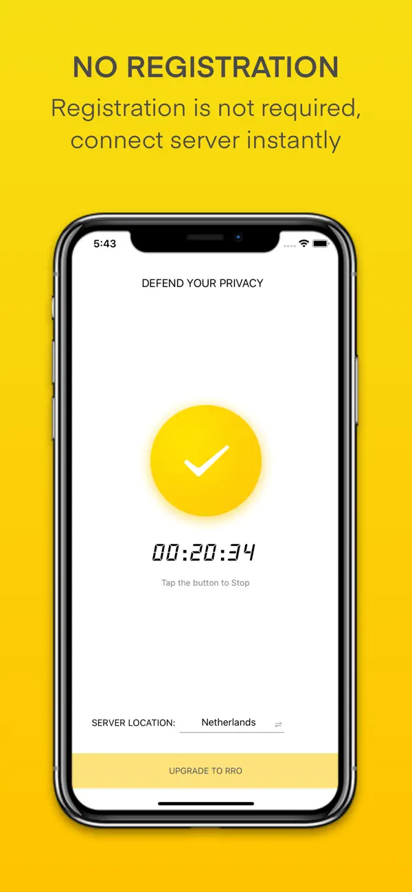 Screenshot #3 pour Defender VPN - Safe Proxy