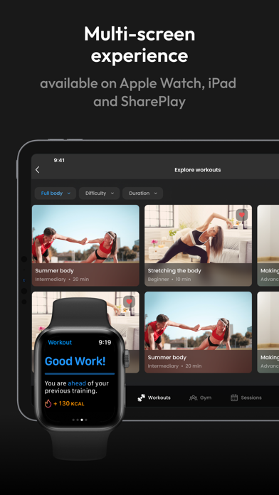 bim - fitness home workouts Screenshot