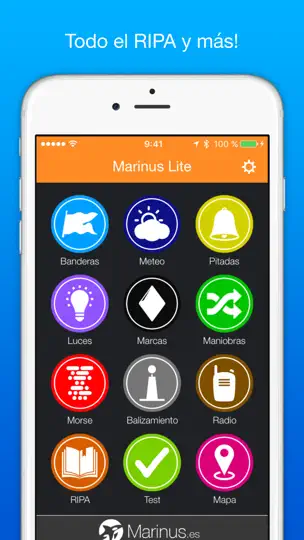 Captura de pantalla de Marinus en iPhone 1