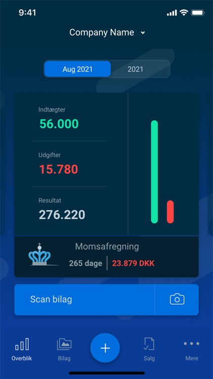 Dinero Regnskabsprogram screenshot-4