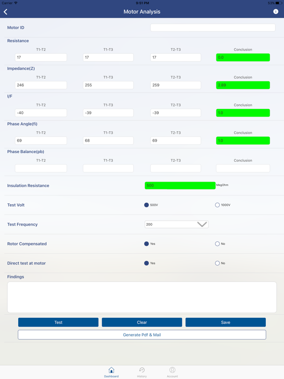 Screenshot #6 pour MOTOR GENIE® Condition Calc™