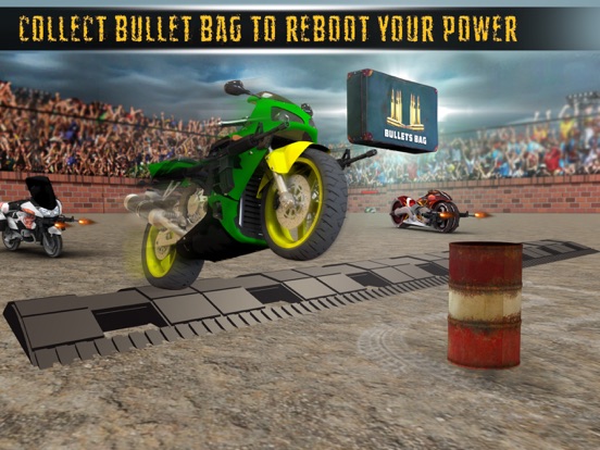 Demolition Derby Bikes Racing iPad screenshot