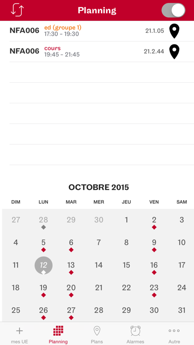 Screenshot #2 pour Planni Cnam
