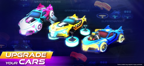 Race Craft - Kids Car Games - Explore the extensive car customization options, featuring unique add-ons such as "Water Thrusters" and "Grinding Wheels" to personalize each vehicle.