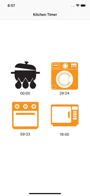 Kitchen Timer ( Alarm ) screenshot 1