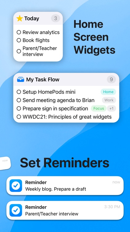 Task Flow: Tasks & Checklist