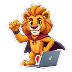Coding Lion Stickers