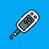 Control of blood sugar icon