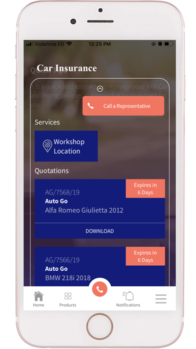 MyAXA Egypt screenshot