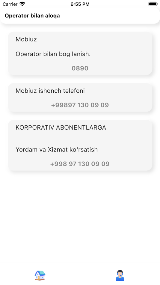 #10. USSD kodlar (iOS) Podle: Azamjon Anvarov
